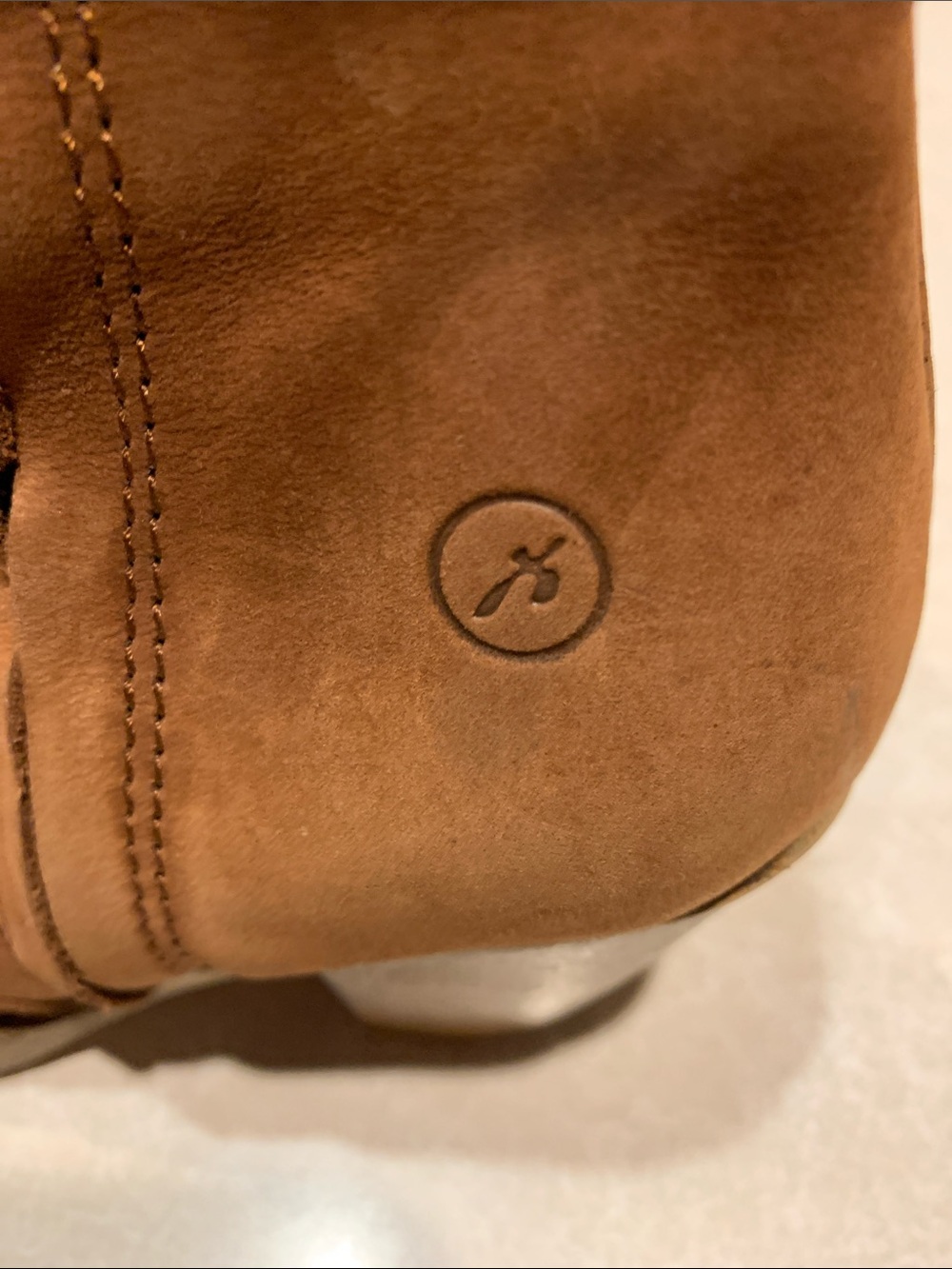 Bronx Brown Suede Heeled Ankle Boots It says a 36 which says it is a 6 - Picture 4 of 10